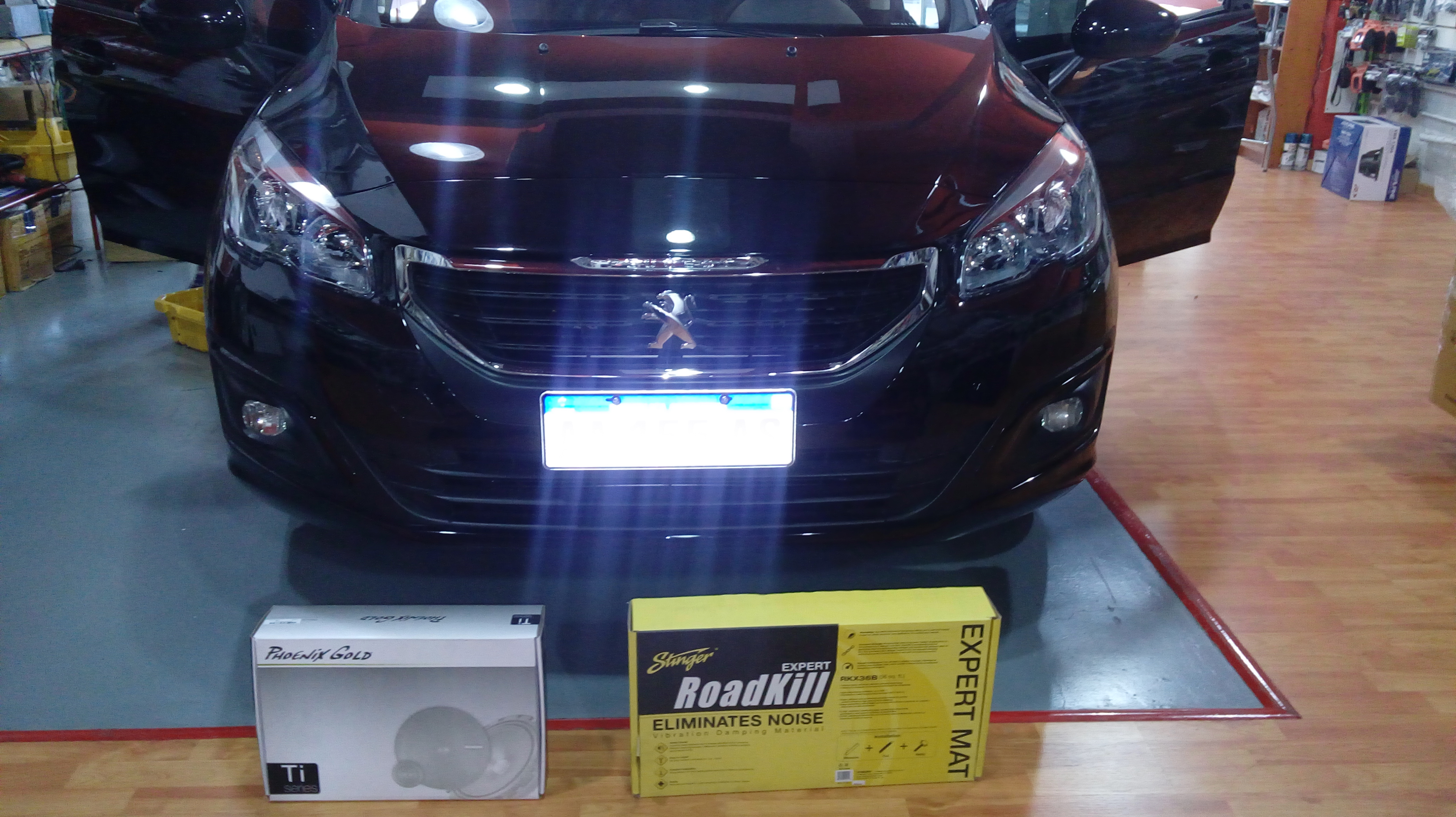 Peugeot 308 instalacion componente Ti265cs