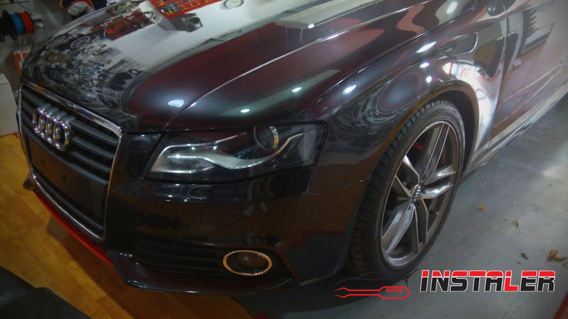 Audi A4 Arreglo de instalación nefasta.